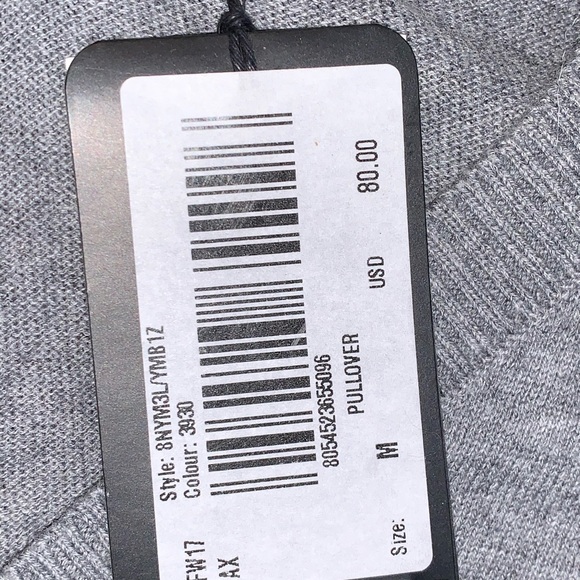 Armani Exchange grey sweater - Picture 3 of 3